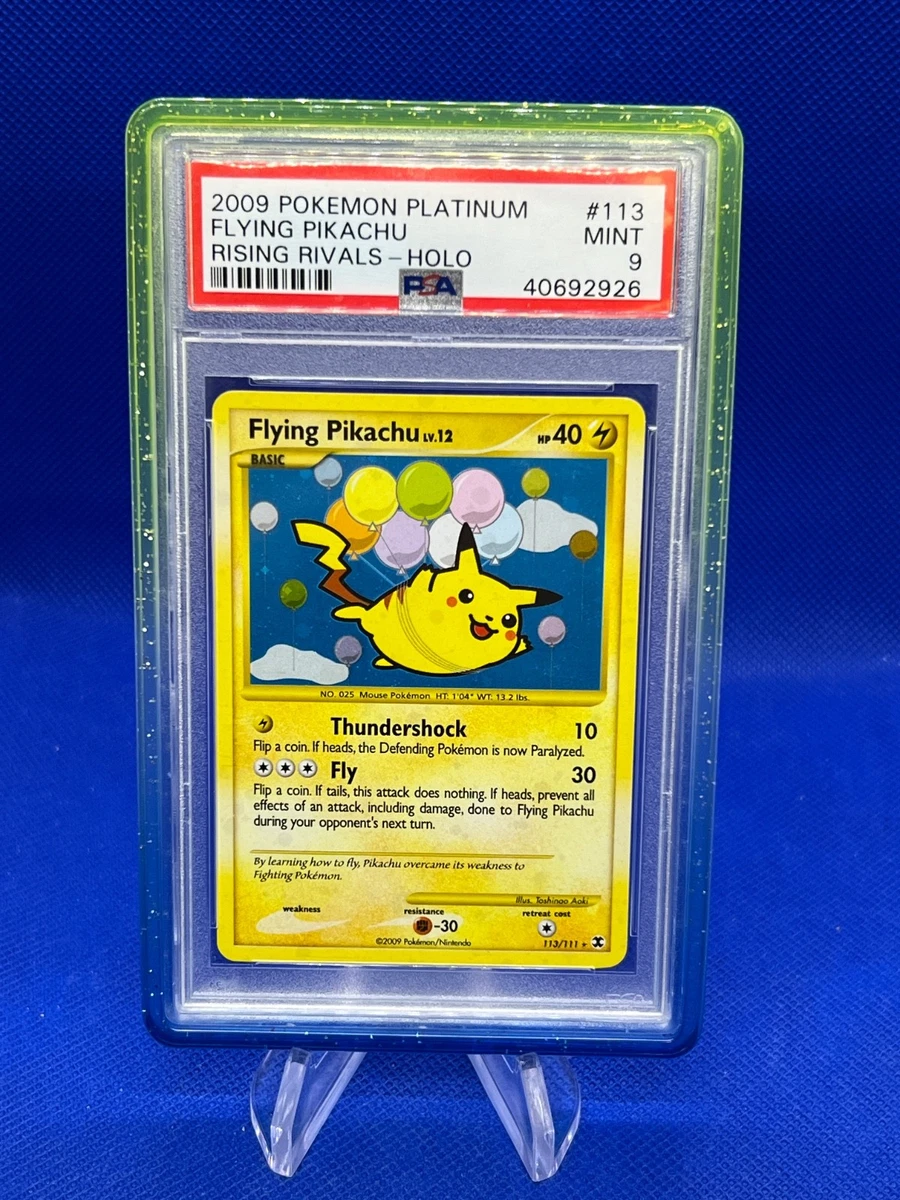Secret Rare Pikachu Pokémon TCG Grade 9 Individual Collectible