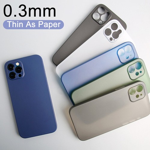 Housse de protection ultra fine pour téléphone portable iPhone 16 15 14 12 13 11 Pro Max Mini XR - Photo 8 sur 21