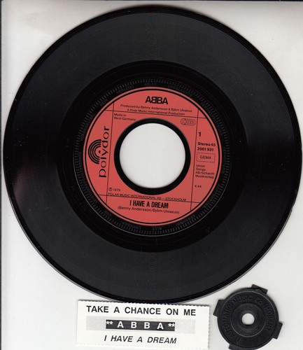 ABBA I Have A Dream & Take A Chance On Me (Live) PICTURE SLEEVE 7" 45 BRAND NEW - Picture 2 of 2