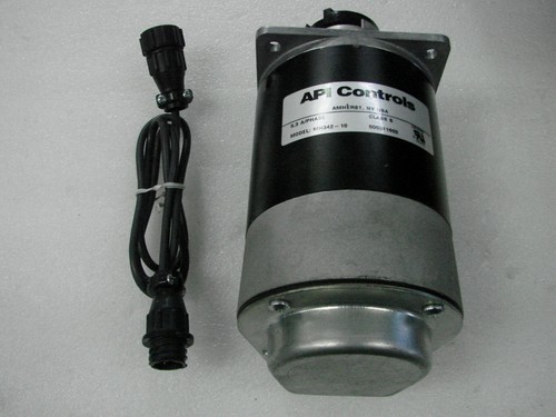 API Controls MH342-10 Motor, 650oz-in, 3/8" Shaft, NEMA 34  w. Cable & Coupling - Picture 1 of 13