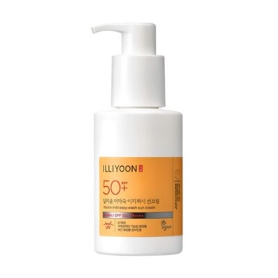 (ILLIYOON) Mild Easy Wash Sun Cream 150mL (SPF50+ PA++++)