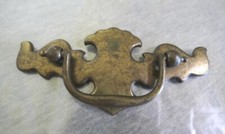 Vintage American Metal Cabinet Dresser Sideboard Drawer Pull Handle 4.5" 1 Only