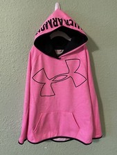 Under Armour Cold Gear Losse Fit Hoodie Pullover Sweatshirt Top Size Youth Large