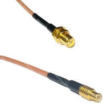 RG316 RP-SMA FEMALE to MCX MALE RF Cable Rapid-SHIP LOT