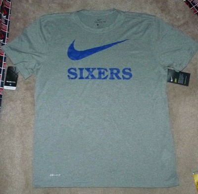 sixers nike shirt