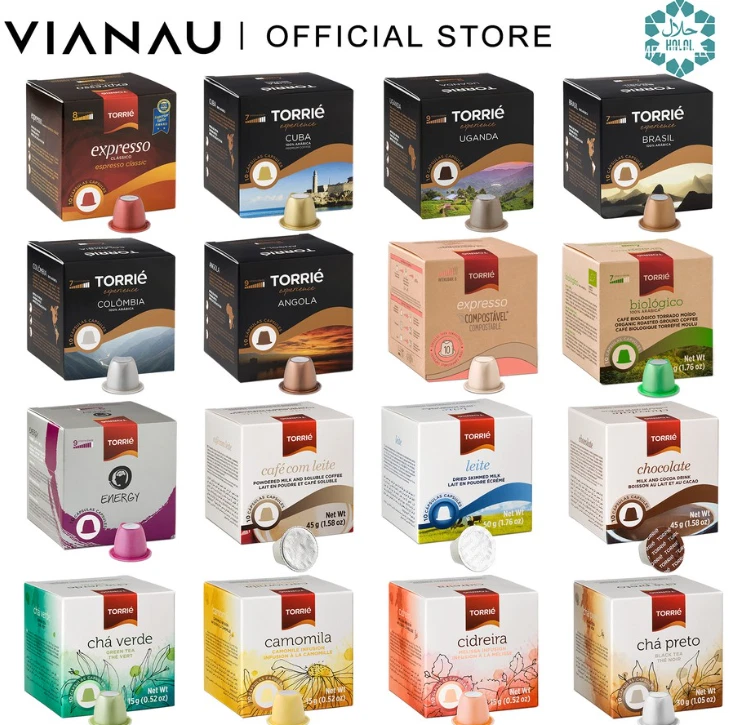 Capsulas Nespresso compatibles - Pack 100 cápsulas Torrie