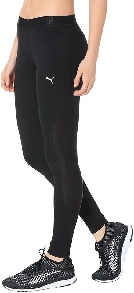 Puma dames jambières pantalons en pointe q2 serré, puma noir, m - Photo 3/4