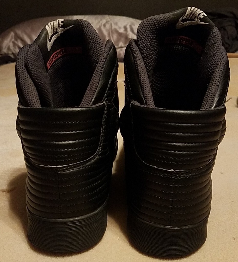 Nike Flystepper 2K3 Sneakers Black Men's Size 9 High Top