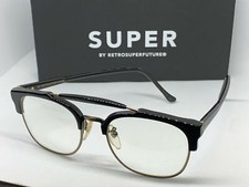 RetroSuperFuture 614 Black 49er Frame Size 51mm Optical NIB
