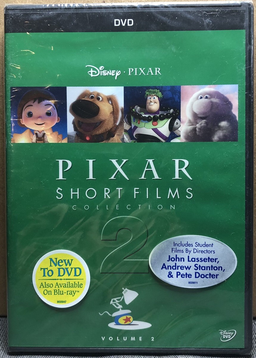 Pixar Short Films Collection Volume 2 DVD - Brand New - Sealed