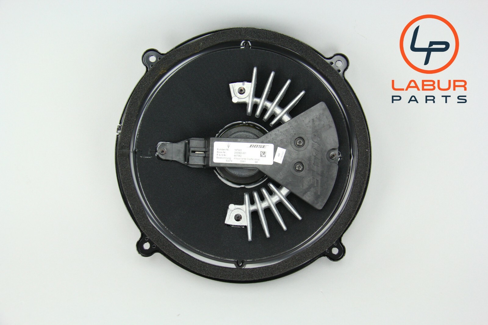 M139 03-13 Maserati Quattroporte BOSE Dash Door Subwoofer Speaker Set of 5 BX191
