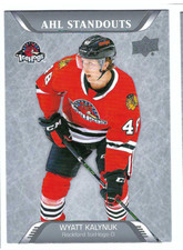 WYATT KALYNUK 2020-21 UPPER DECK AHL HOCKEY 2019-20 AHL STANDOUTS