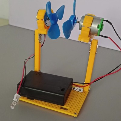 Miniature 3 Phase Small Power Generator Perfect for Manual Friction Systems