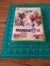 Xbox 360 Madden NfL 10 Game CASE ONLY . No Game. Used Condition