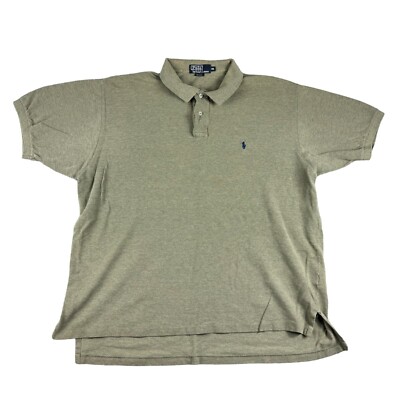 Polo Ralph Lauren Polo Shirt Men's Extra Extra Large Green Casual Short Sleeve