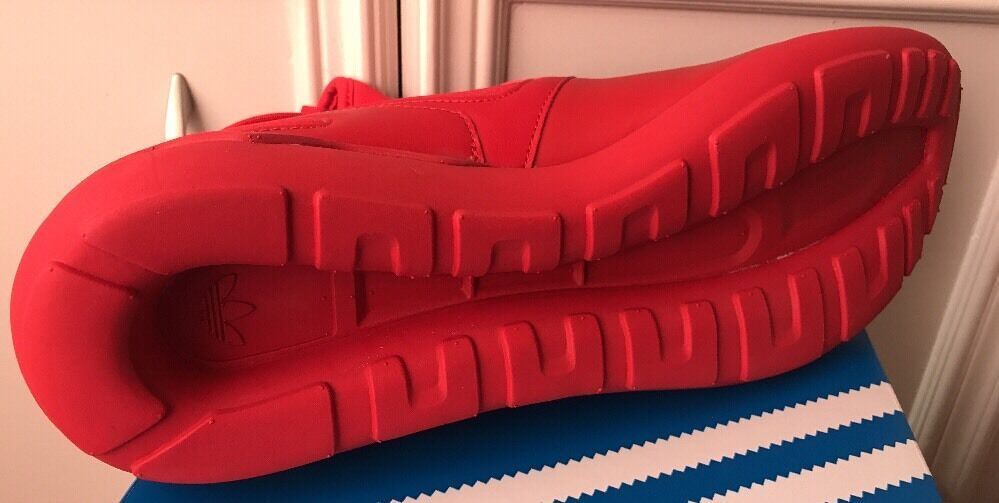 ADIDAS ORIGINAL MENS TUBULAR RUNNER “TRIPLE RED” SNEAKERS - SZ 10  Q16464 - USED 1.jpg?action=crop&width=750 main image 4