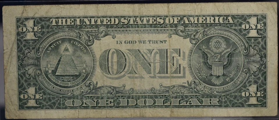 VERY RARE 2003A $1.00 STAR NOTE  VERY RARE LOW RUN 608K GOOD CONDITION LOOK **** - Image 2 of 2
