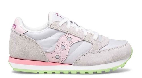 SCARPE SAUCONY JAZZ KIDS GRIGIO/ROSA/VERDE A/I 2021 SK165135 | eBay