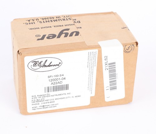 Dwyer SFI-100-3/4 Sight Flow Indicator, Single Window, Bronze, 3/4" NPT - Picture 7 of 7
