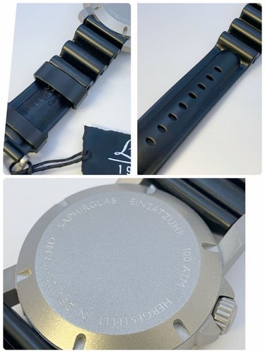 Orologio da polso Laco 24 861704 automatico 100 bancomat squadra oceano per uomo - Foto 8 di 10