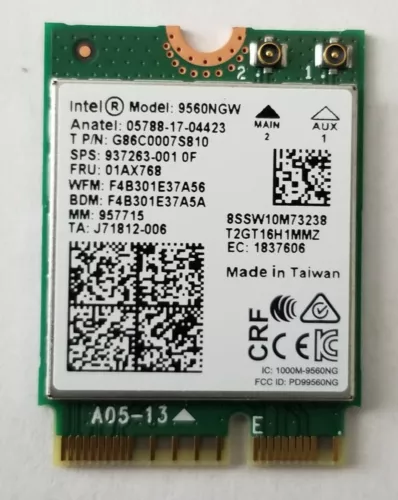 Intel AX200 AX201 AX211 AX210 Killer 6E 9560 BE200 Wi-Fi 7 - Picture 20 of 60