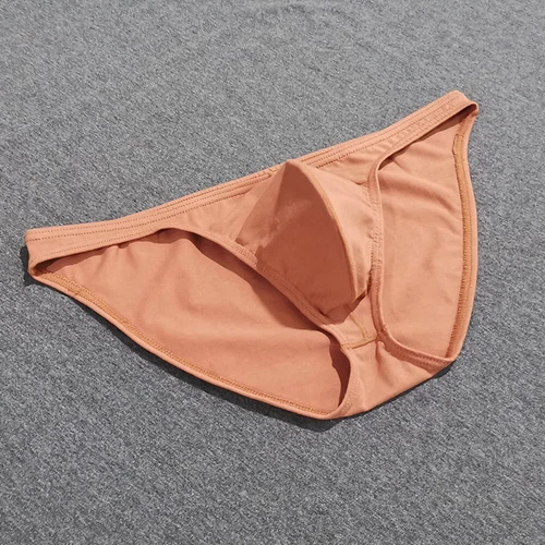 Baumwolle Herren Low Rise Höschen Slip mit Atmungsaktiv Beutel Dessous Unterwäsche - Bild 12 von 25