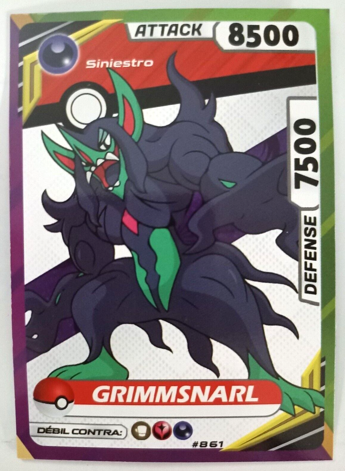 Grimmsnarl - #861 -  Pokédex