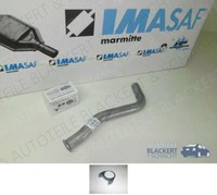 Imasaf Auspuff Hosenrohr/Frontrohr FüR Fiat Ducato 2.4 D + 2.5 D + 4X4 (280)
