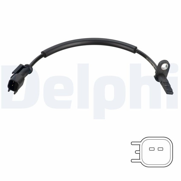 Delphi SS20779 ABS Sensor FüR Ford Tourneo Custom V362 Transit V363 2.0D 2.2D-image