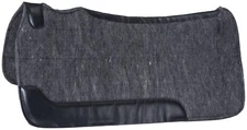 Western Saddle Pad - Contour Fit Felt - 3/4" Thick - 4 Sizes