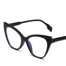 Women Retro Cat Eye Anti Blue Light Eyeglasses Clear Lens Fashion Glasses Frames