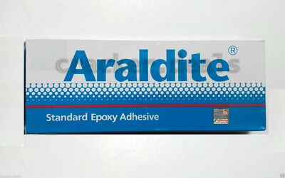 Araldite Standard Epoxy Adhesive 180g Glue Tubes Resin 100g Hardener 80g
