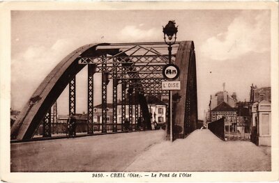 Old postcard Creil Pont de l'Oise (1187183)