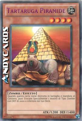 PYRAMIDENSCHILDKRÖTE (Pyramid Turtle)   Purple Rare   DL11 IT008   YUGIOH ANDYCARDS