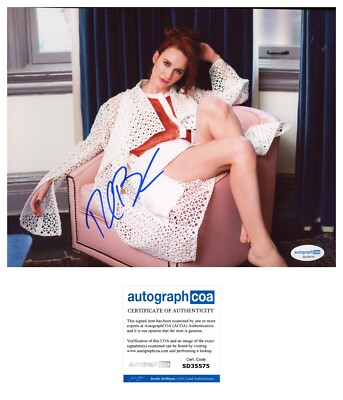 Rachel Brosnahan  The Marvelous Mrs. Maisel  Signed 8x10 Photo Sexy ACOA