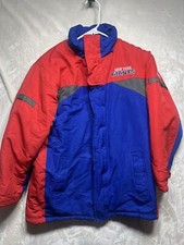 New York Giants Reebok YOUTH L 14-16 Winter Puffy Outdoor Jacket NFL Kids Boys