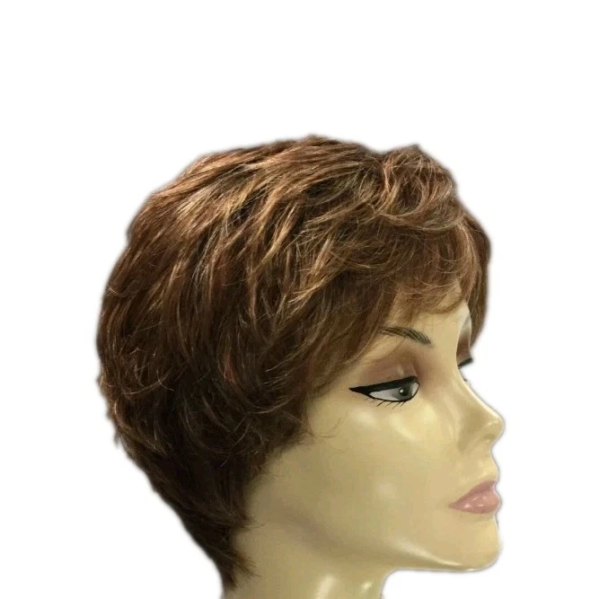 Gabor Confidence 平均短花边前小精灵假发,GL29-31 Rusty Auburn — 第 2/4 张图片