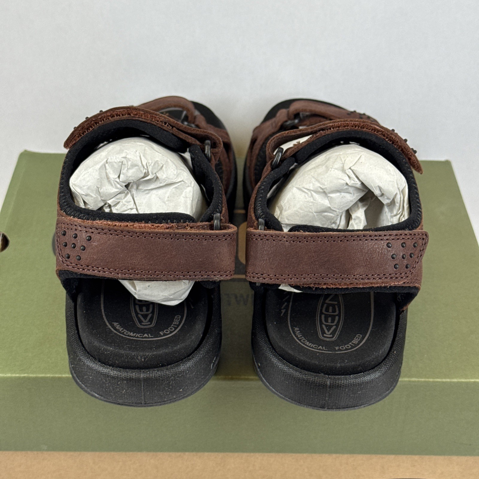 Keen Rialto 3 punti hennè scuro nero sandalo donna tutte le taglie 1021381