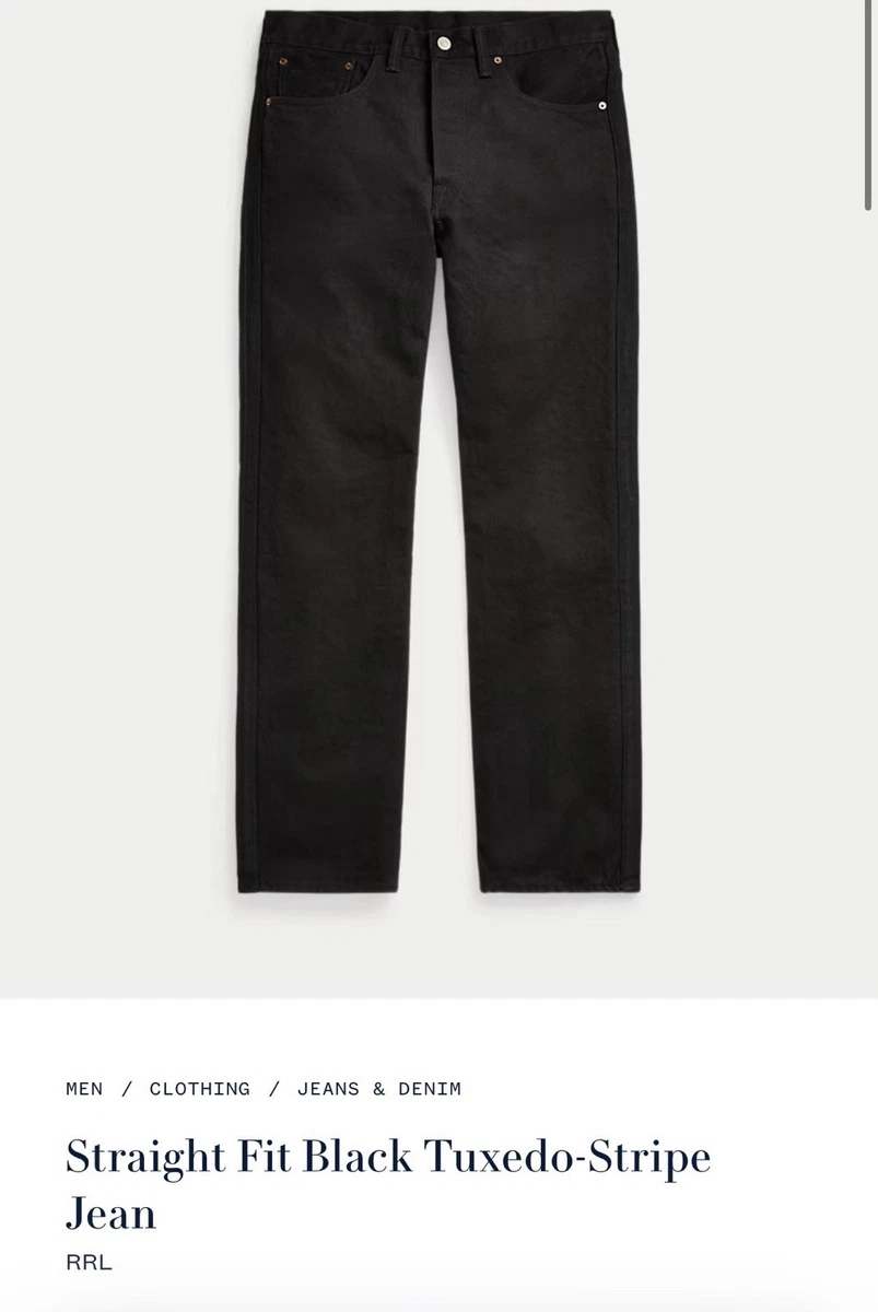 RRL Black Jeans for Men for sale - eBay