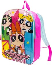 Powerpuff Girls Kids Backpack School Travel Bookbag with Padded Straps