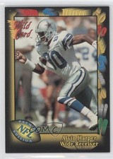 1991 Wild Card Alvin Harper #81 Rookie RC 0az. rookie card picture