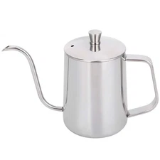 600ml Drip Kettle, Pour Over Coffee Kettle 304 Stainless Steel Slender Spout ...