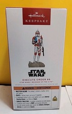 2025 Hallmark Keepsake Ornament Star Wars Revenge Of The Sith Execute Order 66