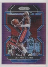 2021-22 Panini Prizm Factory Set Purple Hyper Prizm Jerami Grant #76 0a21