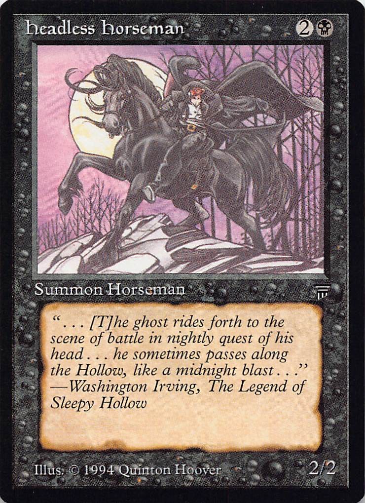 Headless Horseman C Legends Magic the Gathering Vintage MTG
