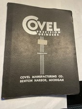 Smerigliatrice cilindrica Covel 512H ricambi e manuale istruzioni con disegno pieghevole
