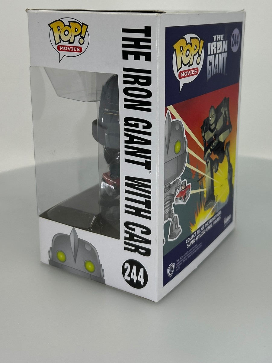 Funko pop　アイアン・ジャイアント　フィギュア Amazon.com: Funko POP Sci-Fi: Iron Giant with Car Action