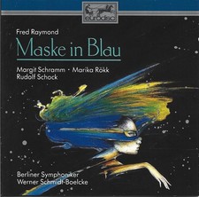 Eurodisc   Fred Raymond Maske in Blau Highlig...