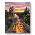 Sunrise Original Art 20x16 Oil Painting