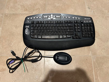 Microsoft Wireless Desktop Elite Keyboard And Mouse Combo Model 1011 Black